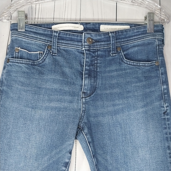 Pilcro And The Letterpress Anthropologie Slim Straight Size 28 jeans - Picture 5 of 12